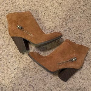 Very Volatile Kolt Designer Suede Ankle Booties